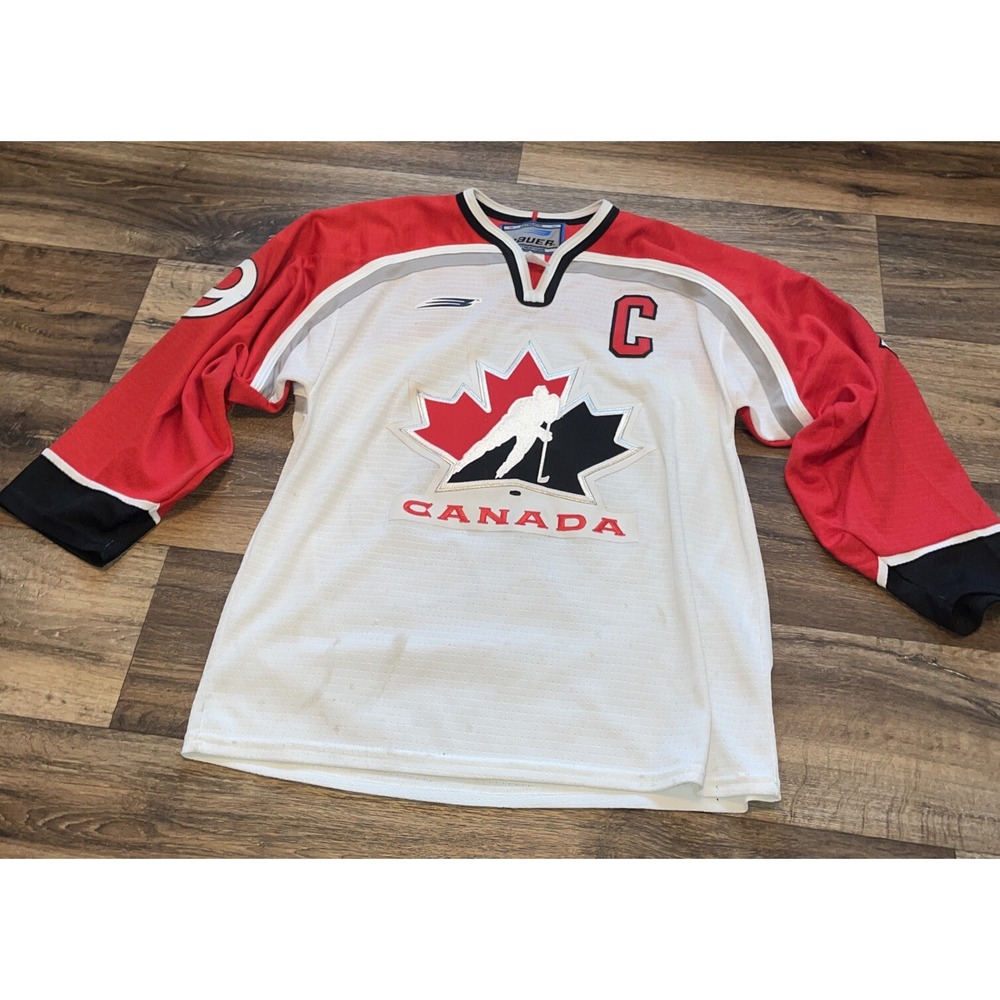 WAYNE‎ GRETZKY 1998 NAGANO OLYMPICS TEAM CANADA AUTHENTIC BAUER JERSEY M